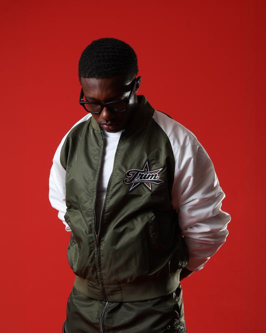 Green Bomber jacket