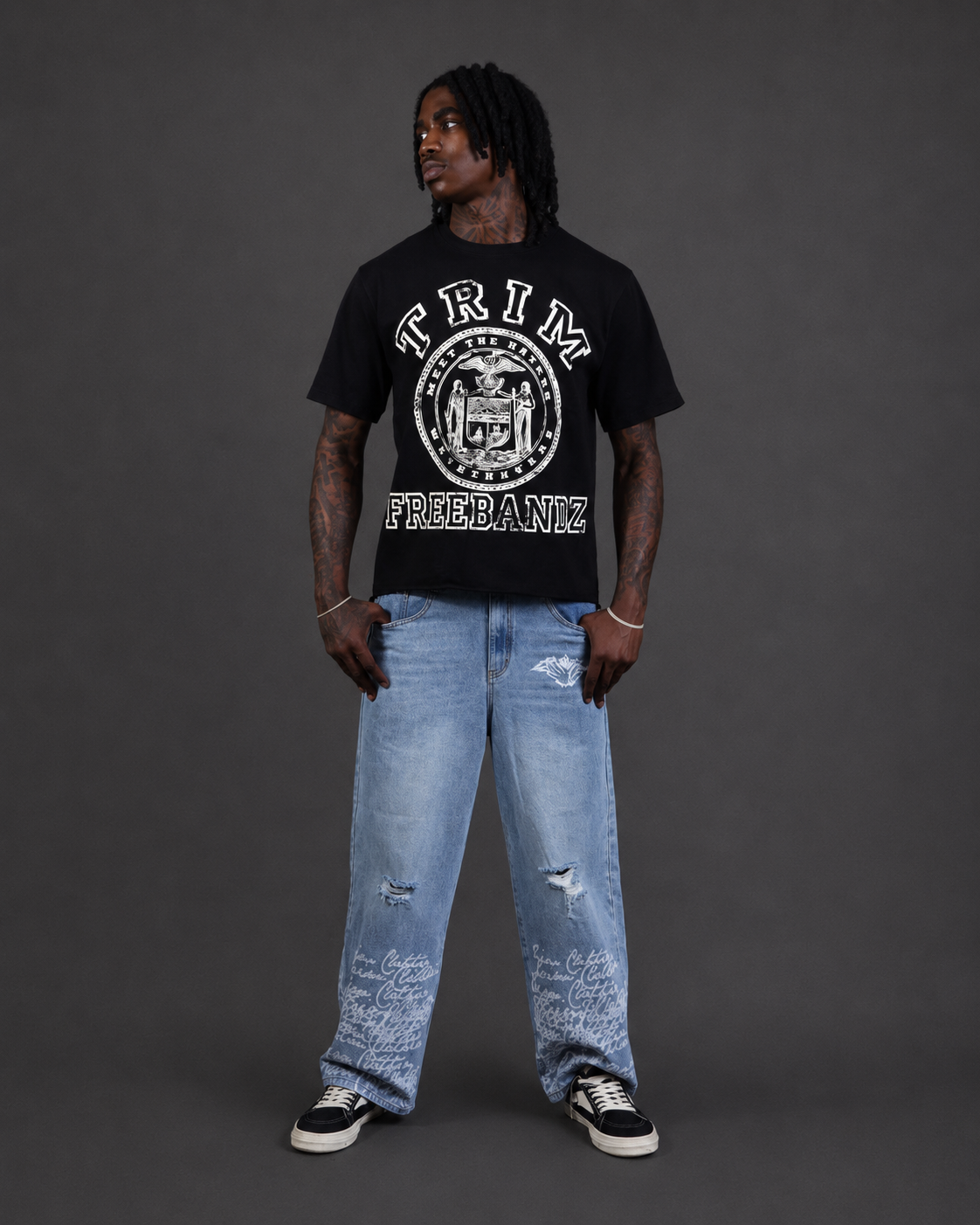 Oversized jeans