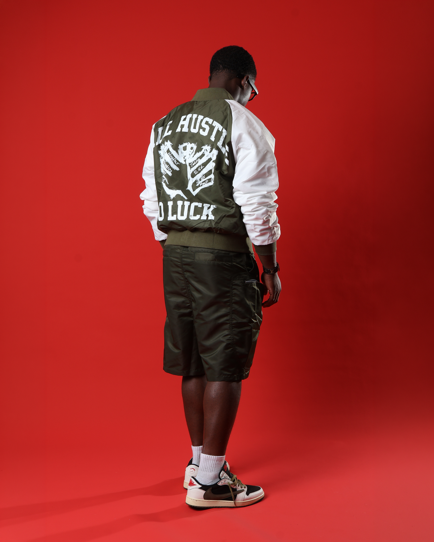 Green Bomber jacket
