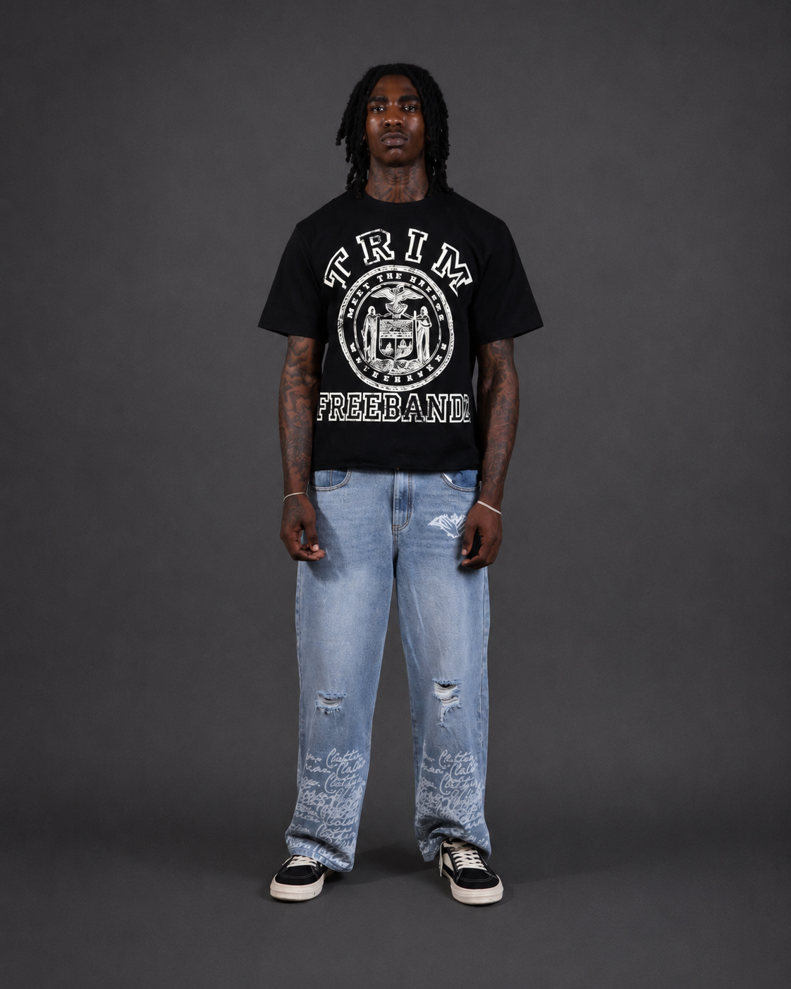 Oversized jeans